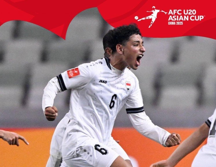  U20亞洲杯-雙方各領一紅牌，伊拉克1-0力克沙特升至B組榜首