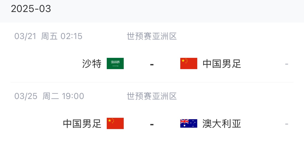  王大雷染紅下輪停賽，3月兩場18強賽前他將無比賽可踢